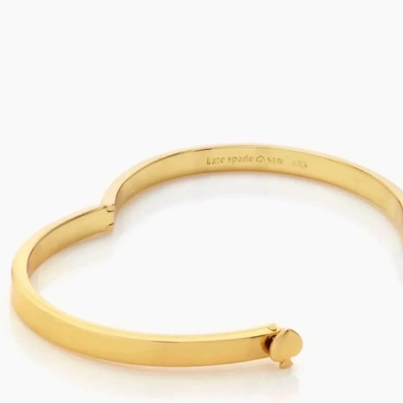 $59 Kate Spade Heritage Spade 12k Gold-Plated Spade  Bracelet - Picture 6 of 8